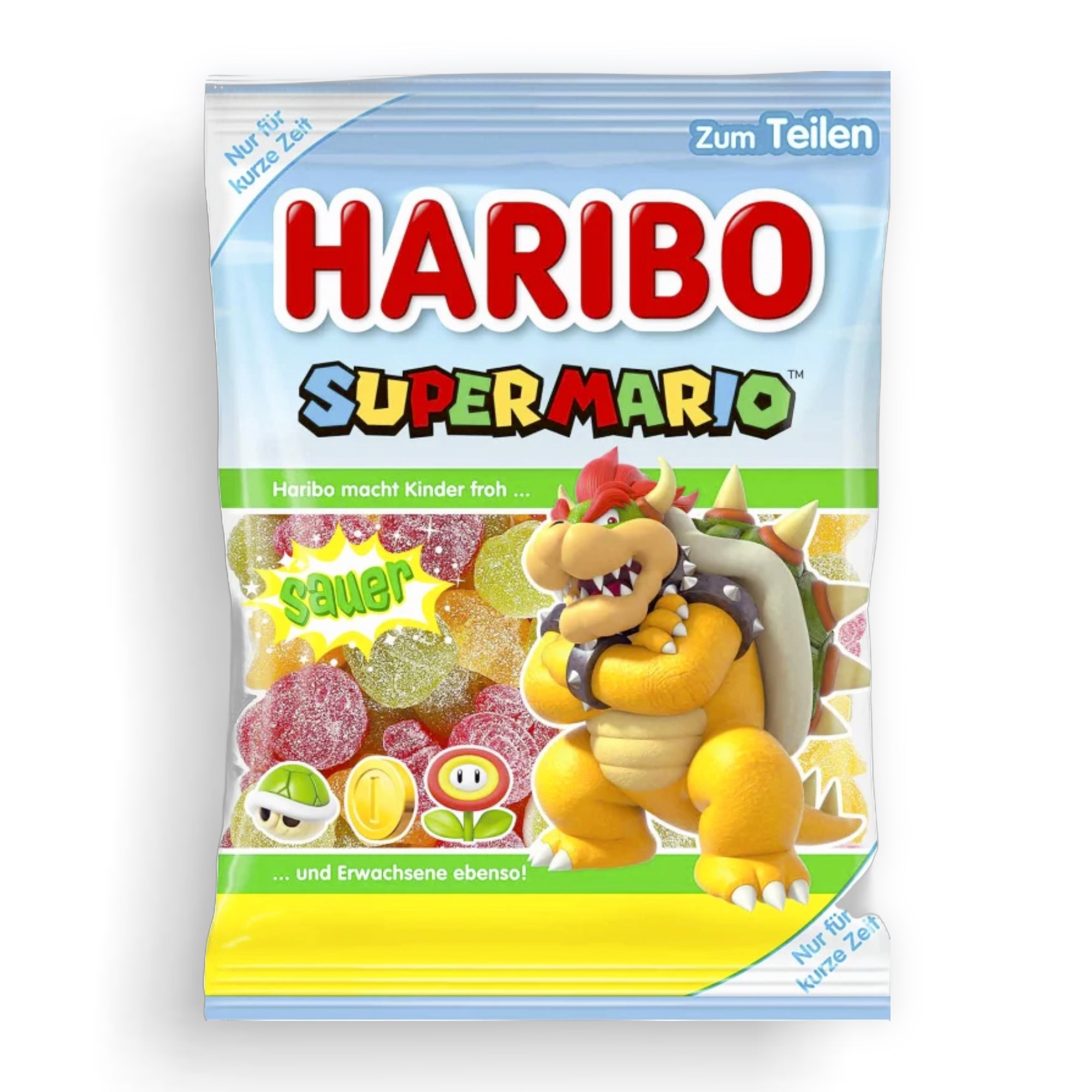 【日本限定モデル】 Haribo Super Mario Sauer 175g 菓子